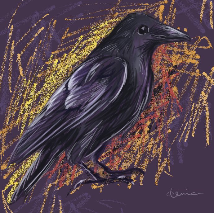 Crow - Painter