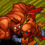 Adon and Zangief by DG colored