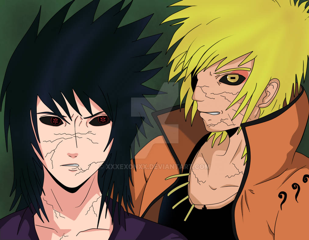 Naruto-And-Sasuke-Eternal-Rivalry by IchigoDarkUchiha on DeviantArt