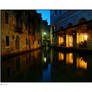As Night Falls on Venice