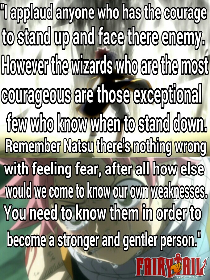 Fairy Tail quote - Gildarts