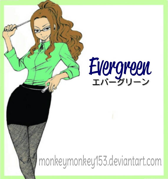 Fairy Tail Manga Page Evergreen Fancy Elegance By Monkeymonkey153 On Deviantart