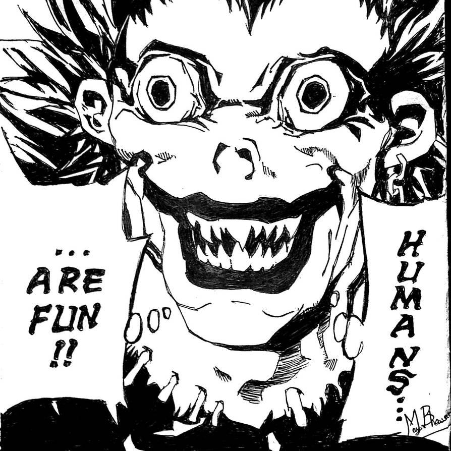 Ryuk Death Note by mrbhawsar33 on DeviantArt
