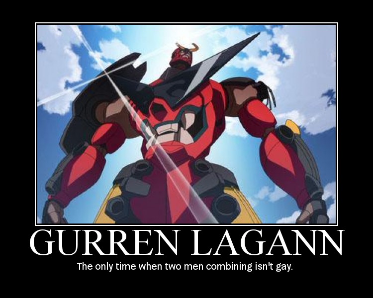 Male Friendship in Gurren Lagann - GateCrashers