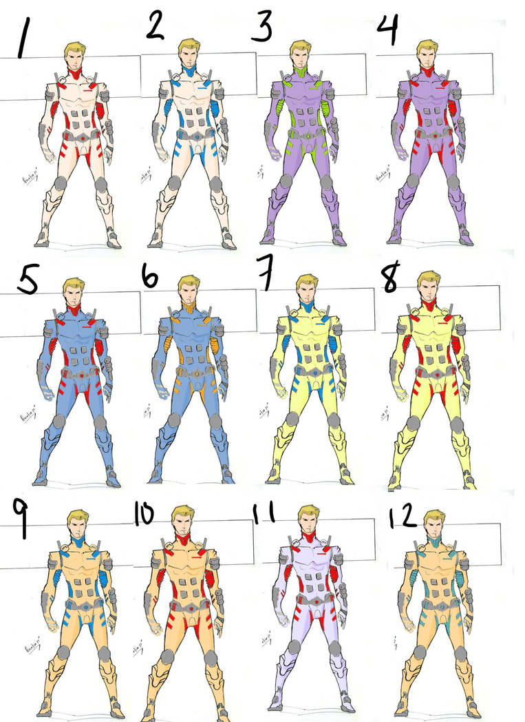 Color Edgar Edgar Color Variations by masked-ramen on DeviantArt