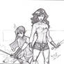 Wonder Woman and Psylocke