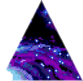 a triangle in space by mphxSYE on DeviantArt