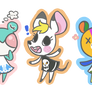 Itty-Bitty Animal Crossing Babes