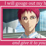 Kuroko no Valentine: How Akashi Flirts