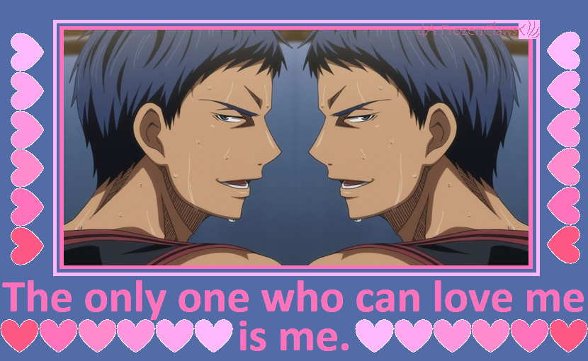 Kuroko no Valentine: Aomine and Aomine