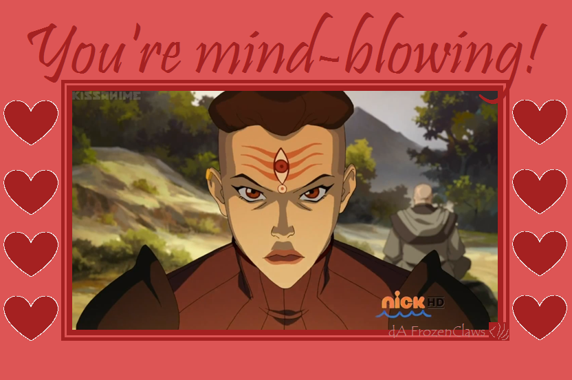 Valentine of Korra: P'li's Mind-Blowing!