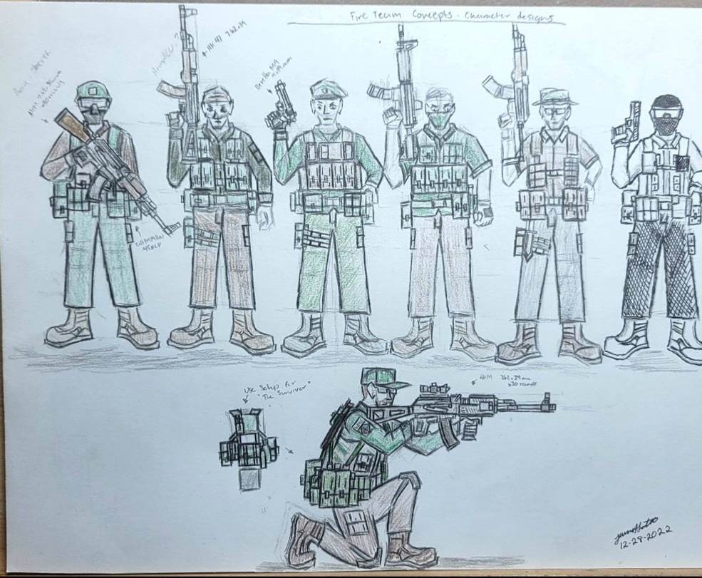 FireTeam Character Concept by GeneralWestern06 on DeviantArt