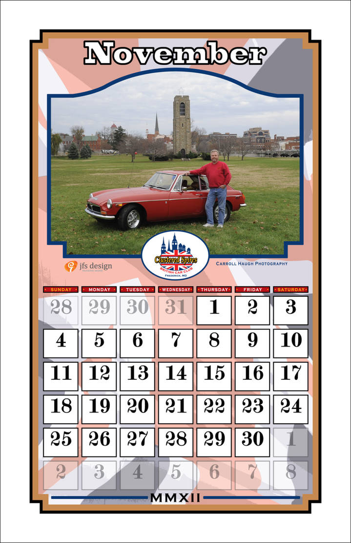 Car Club Calendar by JFSDesign on DeviantArt
