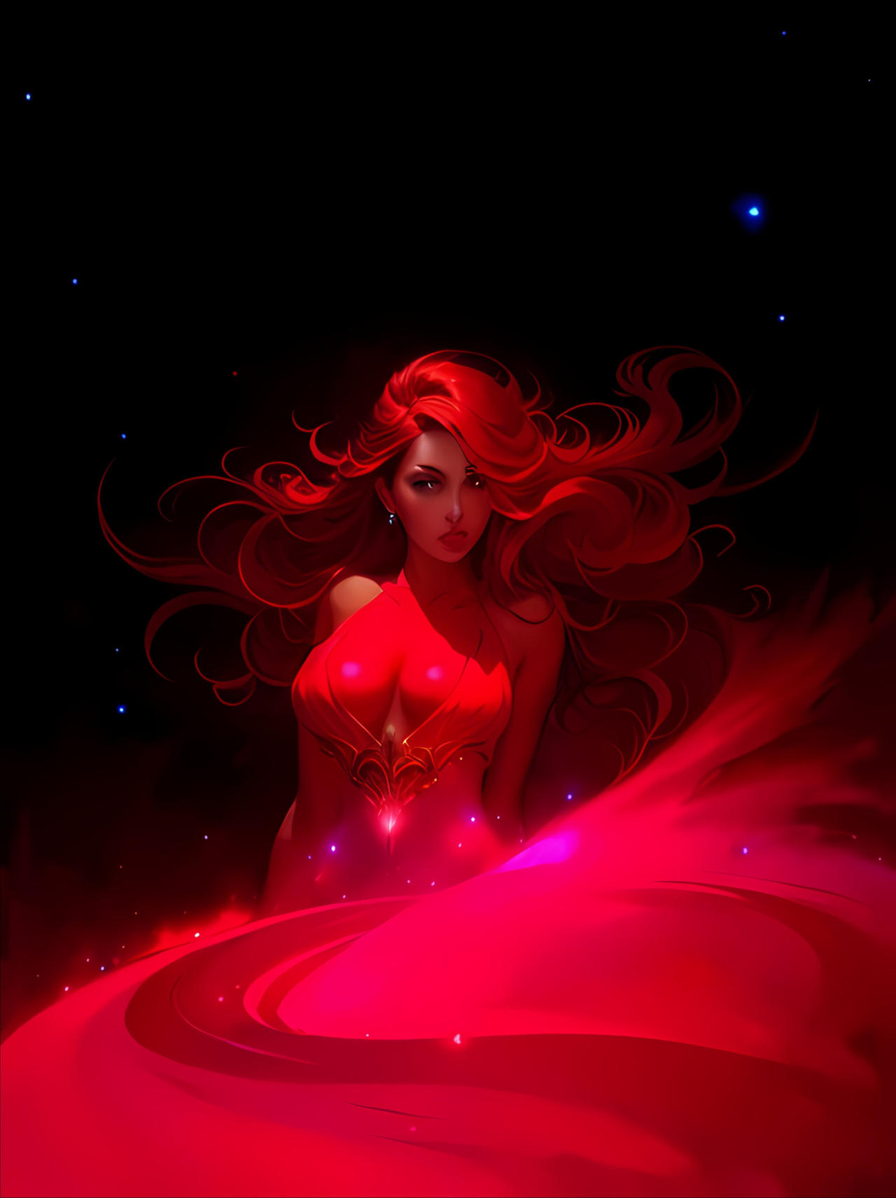 Scarlet Witch (37) by ZENART07 on DeviantArt