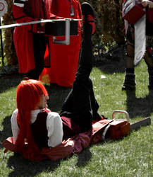 Grell - Black Butler Shoot - AN14 - Pose