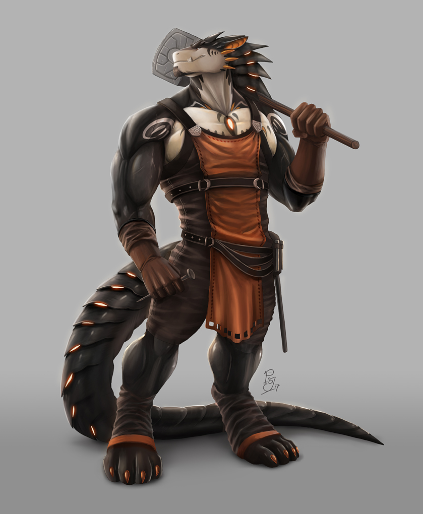 Commission: MydnyteDragon