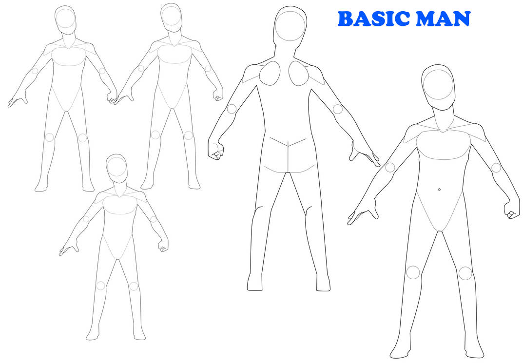 Basic Male by GeminiStoriesArt on DeviantArt