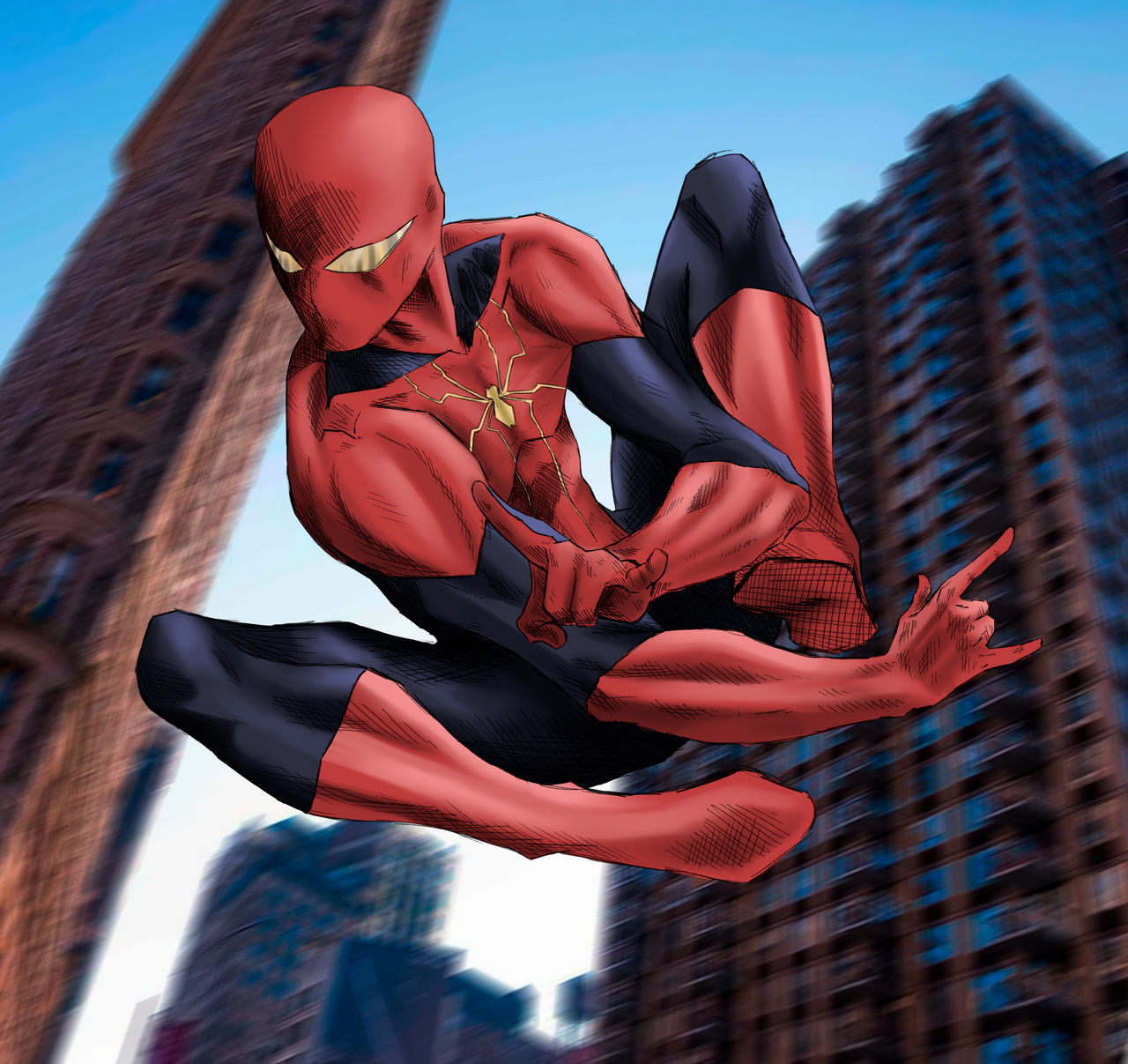 Spiderman custom suit by Vice2202 on DeviantArt