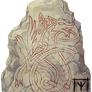 Norse Wolf Runestone