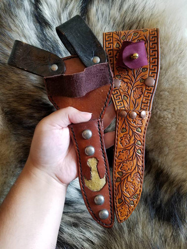Knife Sheath Comparison by AThousandRasps
