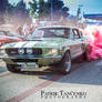 Ford Mustang burnout