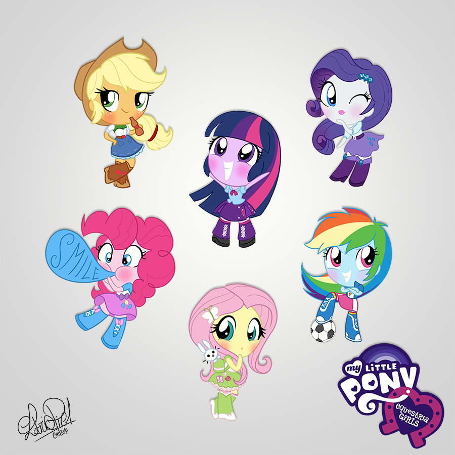 Cute Equestria girls