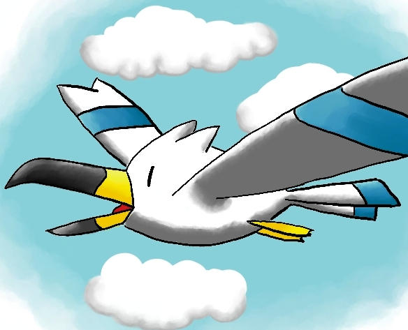 Wingull by SchwarzschildMetric on DeviantArt
