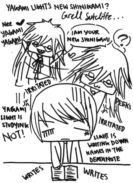 Yagami Light's New Shinigami? by Akarix on DeviantArt