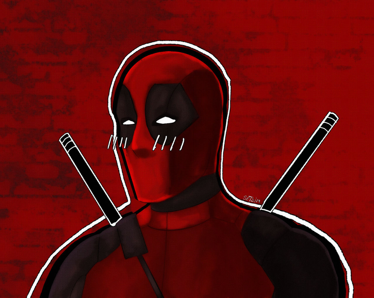 Subtle Deadpool deadpool by setsim on DeviantArt