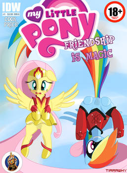 MLP Comic: Issue 1 Cover Adult.