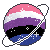 Genderfluid Pride Planet