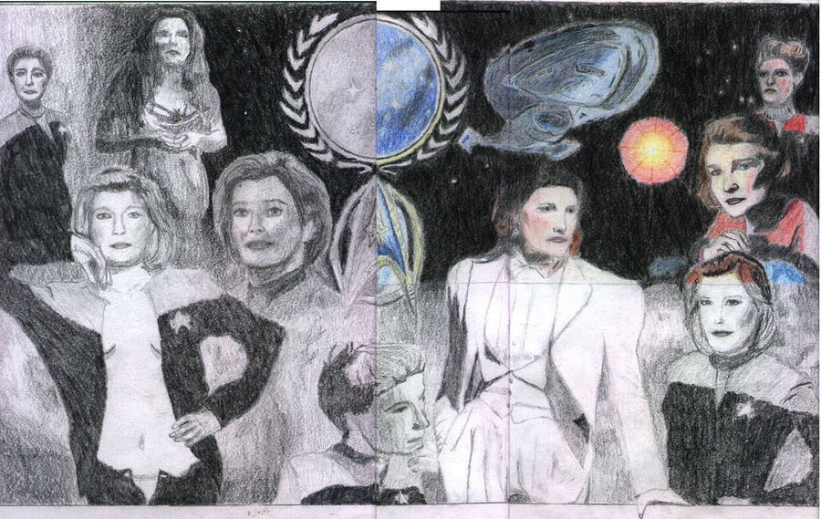 Captain Janeway Collage by camir