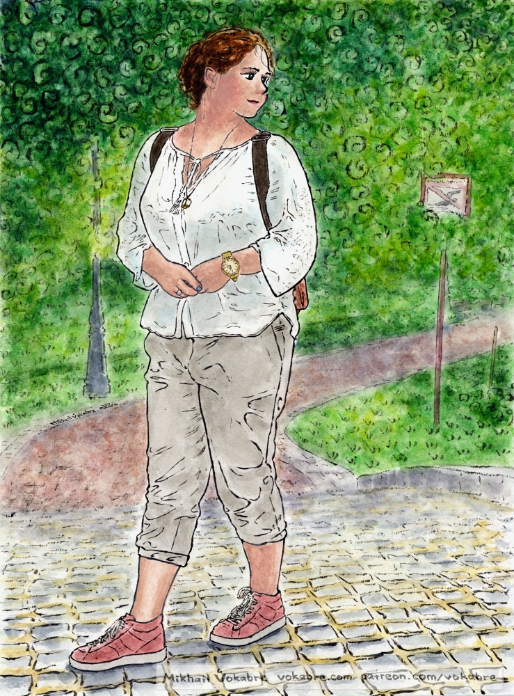 At Tsaritsyno park by Vokabre