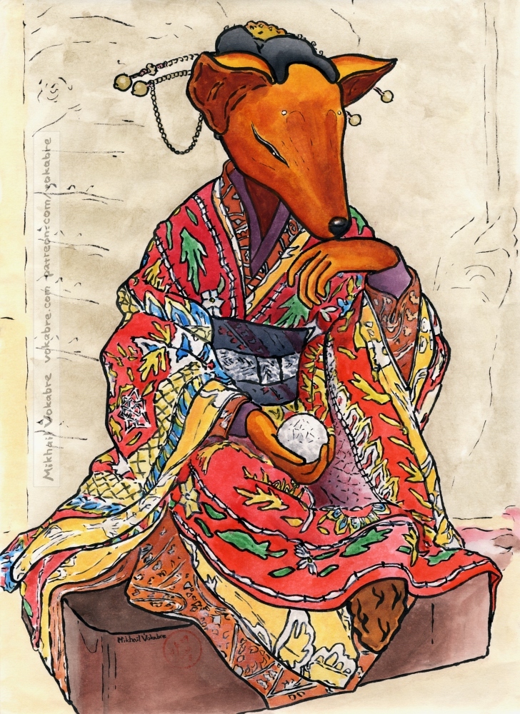 Kitsune by Vokabre