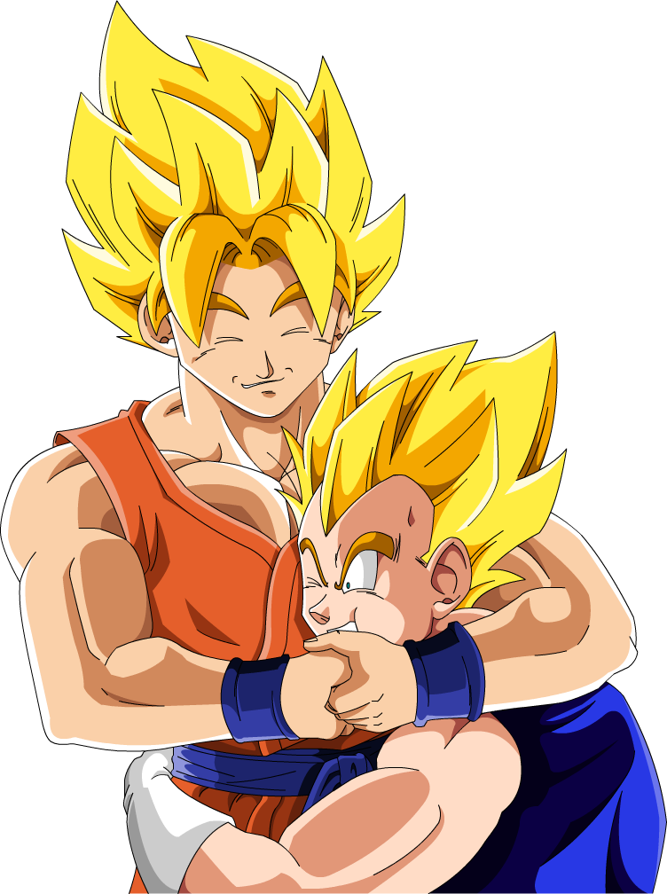 Bitter Rivals? (Redrawn) by Majin-Ryan on DeviantArt