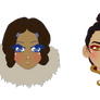 Young Katara and Zuko