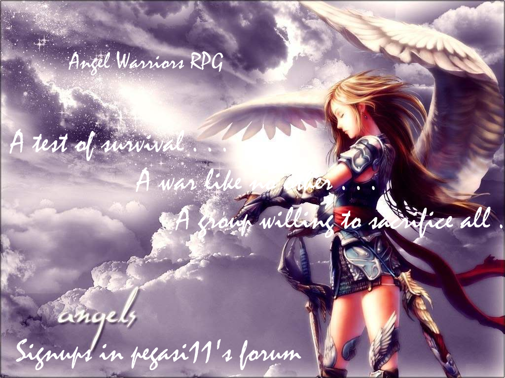 Angel Warrior RPG Banner