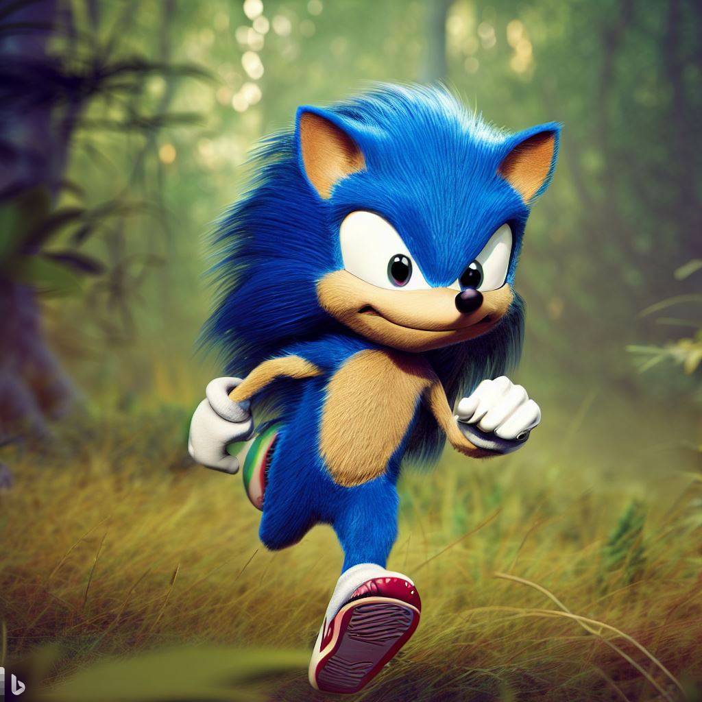 Movie Sonic if he were 10% more realistic by philkallahar on DeviantArt