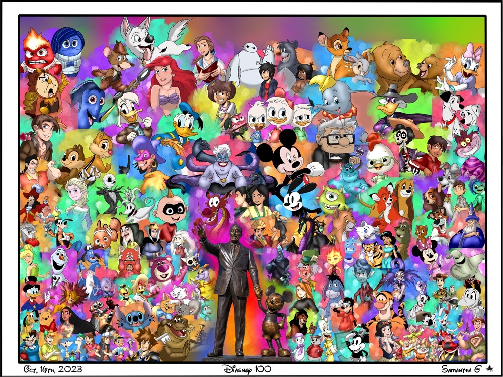 Disney 100 by sayomitarashi on DeviantArt