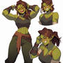 Aluma the cheerful orc