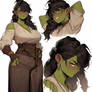 Nerthus the elegant orc (oc)