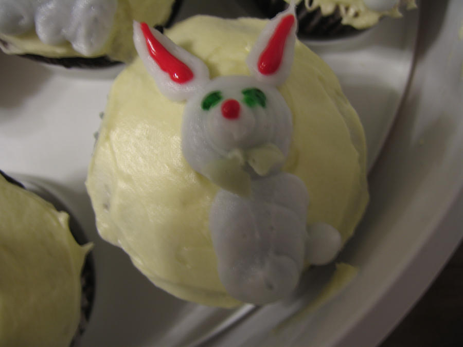 Rabbit Cupcake by Roselock02 on DeviantArt