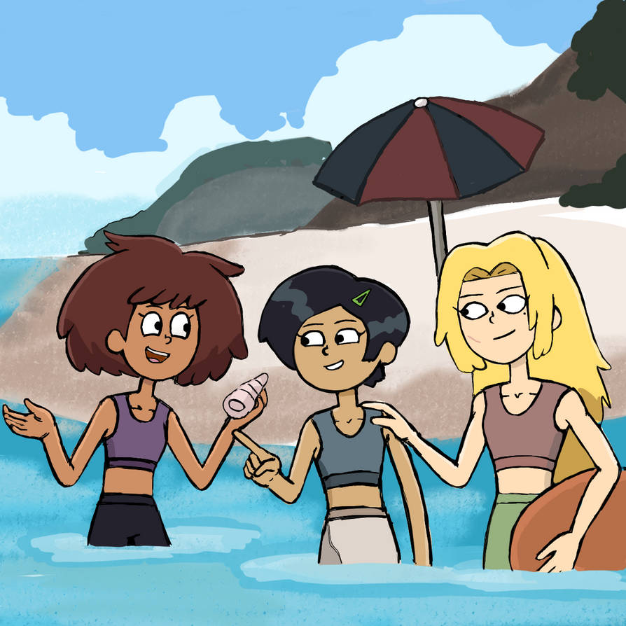 Amphibia Anne Marcy And Sasha Beach Day By Rivaitanart On DeviantArt amphibia-anne-marcy-and-sasha-beach-day-by-rivaitanart-on-deviantart