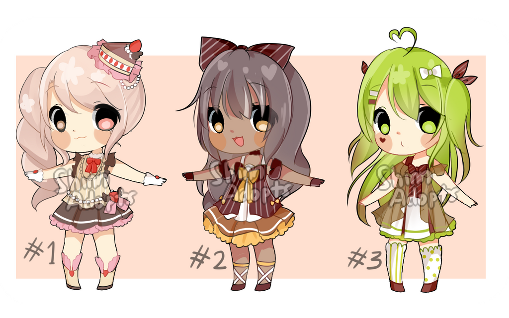 [CLOSED] Set Price - Dessert Themed Adopts(1/3)