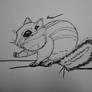 The Chipmunk - Lineart