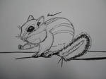 The Chipmunk - Lineart