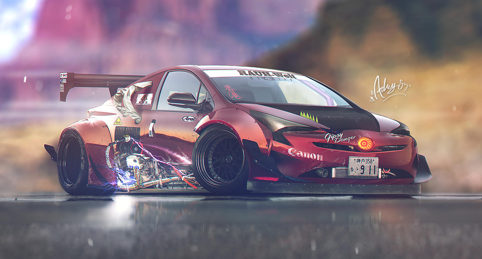 Defiant Prius Serious Prius by Adry53 on DeviantArt