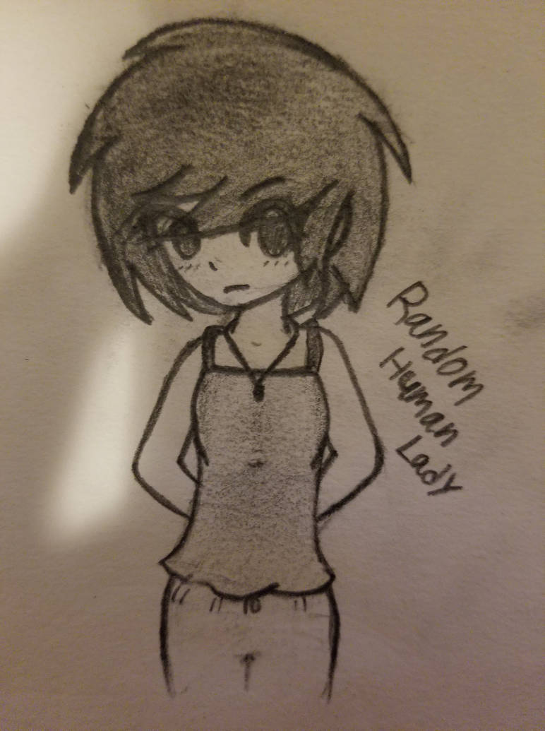 Random Human Lady (Human Drawing Practice) by darksoma905 on DeviantArt