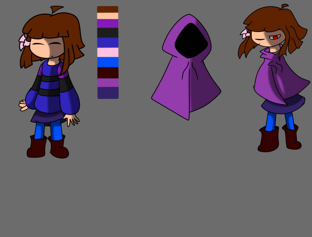 XintTale frisk redesign by handiebandie on DeviantArt