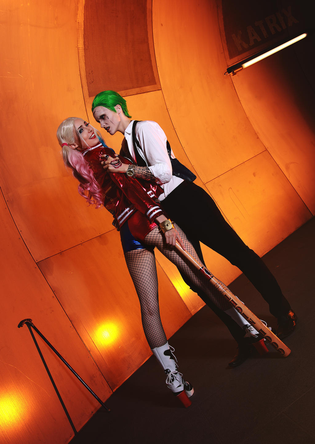 Harley Quinn and Joker by WhiteSpringPro on DeviantArt
